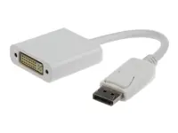 GEMBIRD A-DPM-DVIF-002-W Gembird Displayport vyriškos ir DVI (24+5) moteriškos lyties adapteris, ba…