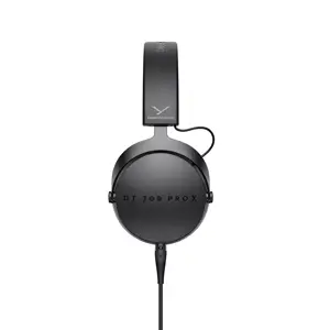 Beyerdynamic DT 700 Pro X laidinės ausinės su mikrofonu, skirtos scenai ir studijai, juodos spalvos