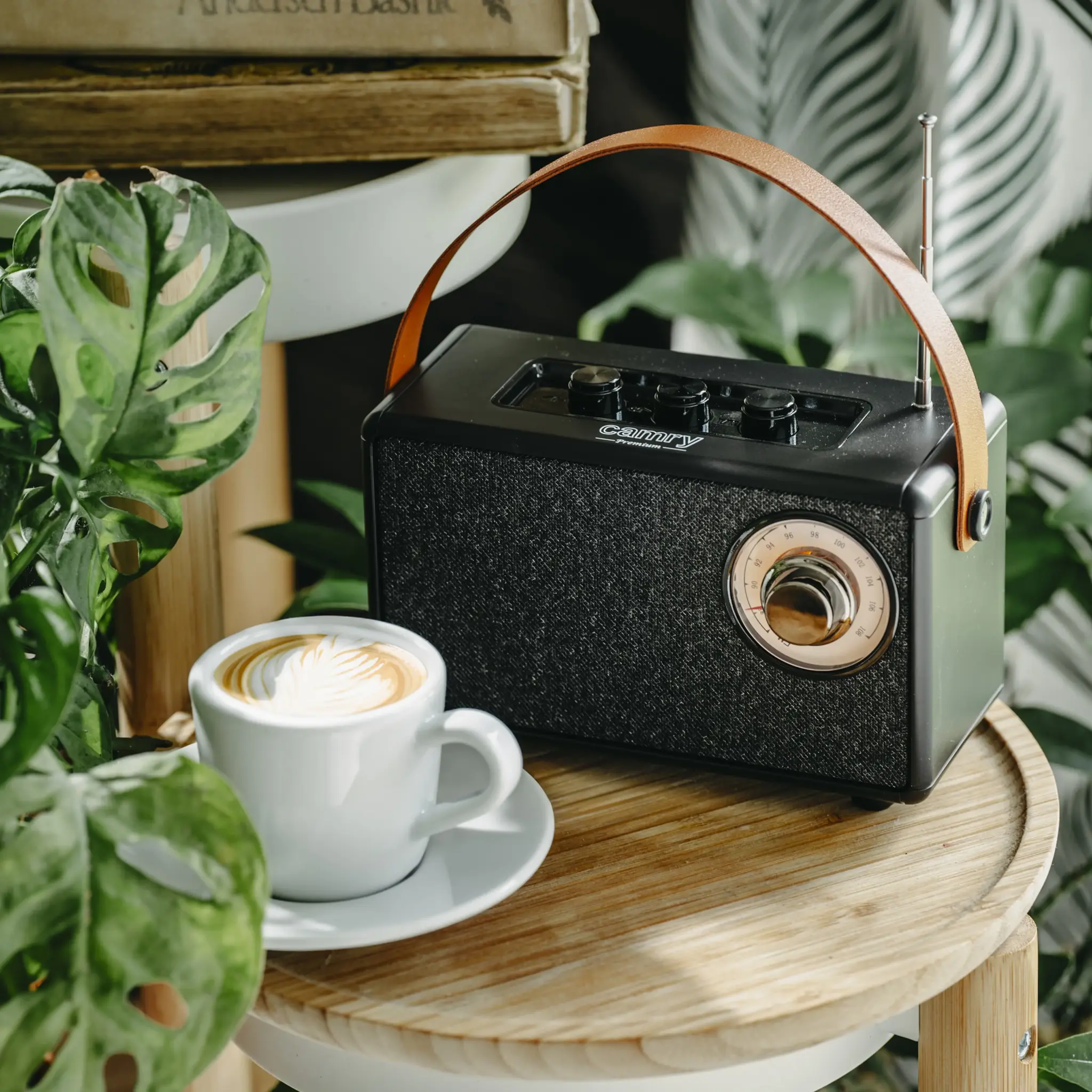 Camry | Speaker with radio | CR 1902 B | Black | Wireless connection