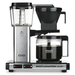 Kavos aparatas MOCCAMASTER 8712072539792, 1520 W, Sidabrinė, Pusiau automatinis
