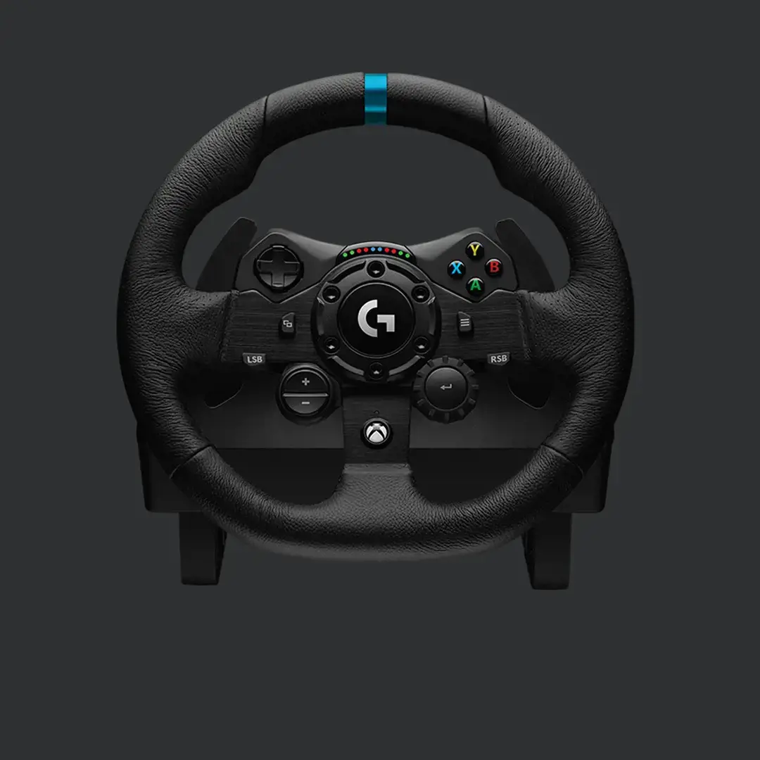 LOGITECH G923 lenktynių vairas ir pedalai "Xbox One" ir kompiuteriui - Netaikoma - Netaikoma - EMEA