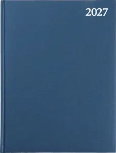 Darbo knyga STANDARD 2027, PVC, A4, mėlyna (Baltic)