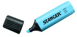 Stanger Teksto žymeklis 1-5 mm, mėlynas, pakuotėje 10 vnt. 180005000