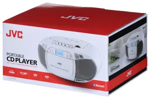 JVC RC-E451W CD player Portable CD player White
