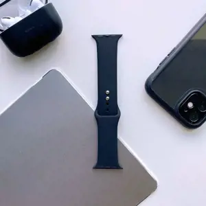 "Tech-Protect" laikrodžio dirželis IconBand Apple Watch 3/4/5/6/7/SE 42/44/45mm, juodas
