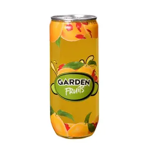 Gaivusis gėrimas GARDEN FRUITS, apelsinų ir kinrožių skonio, 0,33 l