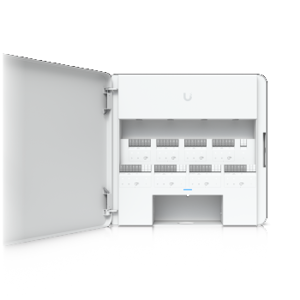 UBIQUITI ENTERPRISE-GRADE ACCESS HUB WITH ENTRY AND EXIT CONTROL UP TO EIGHT DOORS AND BATTERY BACKUP SUPPORT