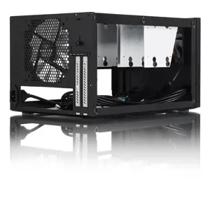 Fractal Design NODE 304, kompiuteris, juodas, Mini-DTX, Mini-ITX, namų ir biuro, 16,5 cm, 31 cm
