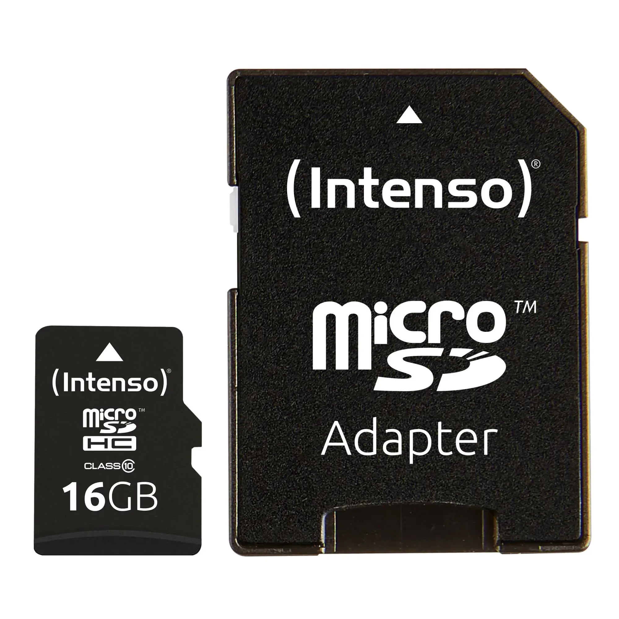 ATMINTIS MICRO SDHC 16GB C10/W/ADAPTERIS 3413470 INTENSO
