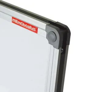 Baltoji magnetinė lenta MEMOBE CLASSIC 200x120 cm, aliuminio rėmas