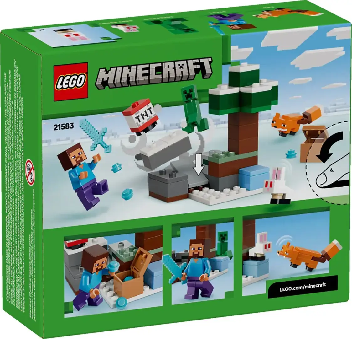 LEGO MINECRAFT 21583 Steve's Taiga Adventure