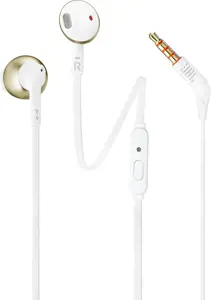 JBL ausinės T205, aukso spalvos