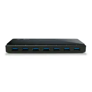 TP-Link UH720, USB 3.2 Gen 1 (3.1 Gen 1) Micro-B, USB 3.2 Gen 1 (3.1 Gen 1) Type-A, 5000 Mbps, juod…