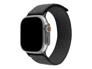 Fixed | Sporty Strap for Apple Watch Ultra 49mm | 160-210 mm | Dark gray | Nylon