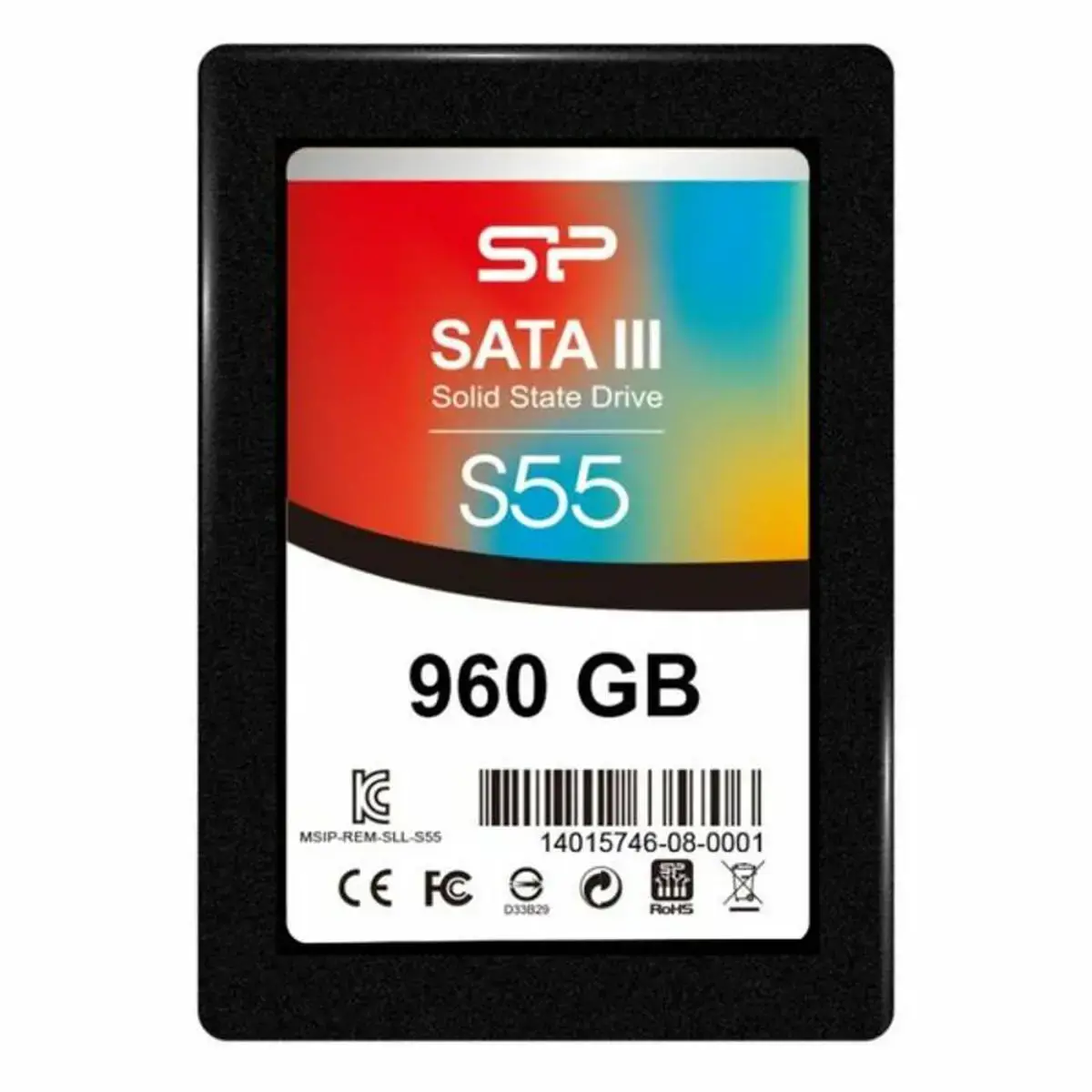 SSD diskas SILICON POWER Slim S55 960 GB, 2.5", SATA 6Gb/s