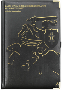 Istorinis kalendorius 2026, PU, A5, juodos spalvos kraštai , juodos sp. LT