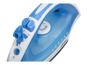 Lygintuvas "Mesko MS 5023" mėlyna/balta, 2200 W, su laidu, Anti-scale sistema, vertikali garų funkcija