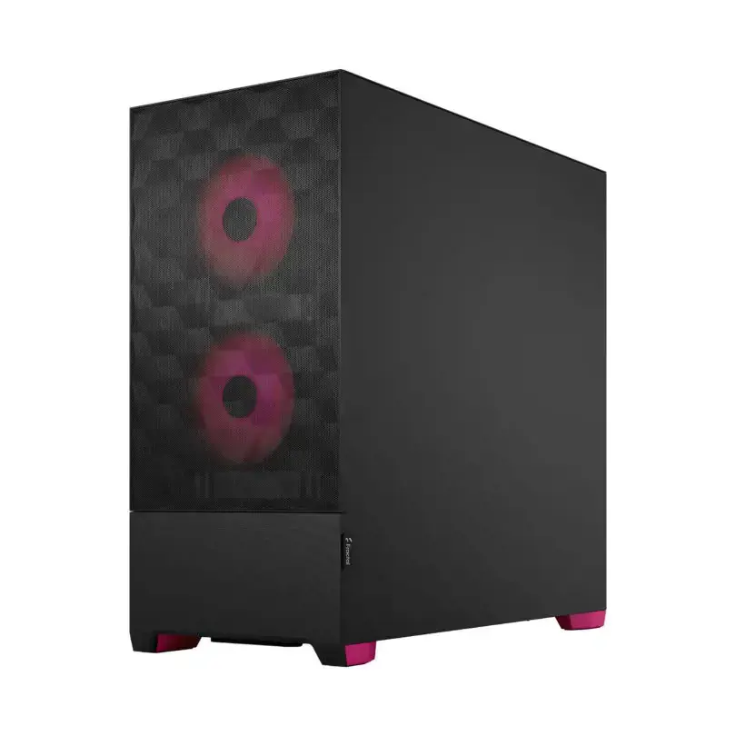 FRACTAL DESIGN "Pop Air RGB Magenta Core TG Clear Tint