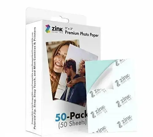 Polaroid Zink laikmenos 2x3" 50vnt.