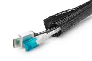 DIGITUS Kabelio kojinė juoda spalva 2 m