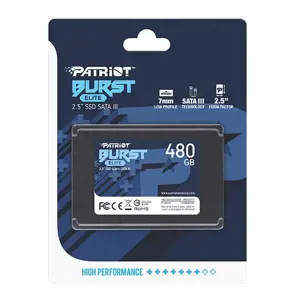 SSD diskas PATRIOT MEMORY Burst Elite 480 GB, 2.5", Serial ATA III