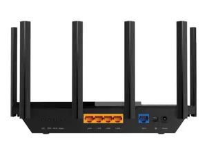 TP-Link AX5400 Dviejų dažnių Gigabit Wi-Fi 6 maršrutizatorius, "Wi-Fi 6" (802.11ax), dviejų dažnių (2,4 GHz / 5 GHz), Ethernet LAN, juodas, nešiojamasis maršrutizatorius