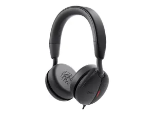 DELL WH5024, Wired, Calls/Music, 20 - 20000 Hz, 189 g, Headset, Black