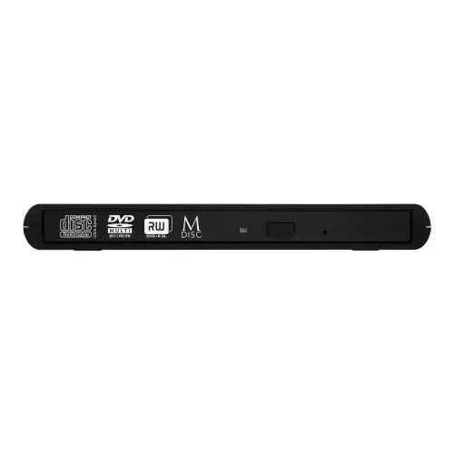 "Verbatim Slimline CD/DVD", juoda, horizontali, nešiojamasis kompiuteris, DVD-RW, USB 2.0, CD, CD-R, CD-R, CD-RW, DVD, DVD+R, DVD+R DL, DVD+RW, DVD-R, DVD-R DL, DVD-RAM, DVD-ROM