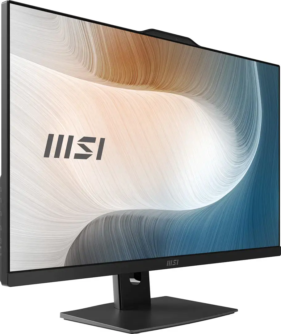 MSI Modern AM272P 1M-1293XEU All-in-One PC/workstation Intel Core 5 120U 68.6 cm (27") 1920 x 1080 pixels 16 GB DDR5-SDRAM 512 GB SSD Wi-Fi 6E (802.11ax) Black