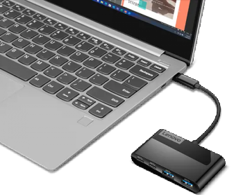 Lenovo Accessories Select USB-C 4-port Hub Lenovo