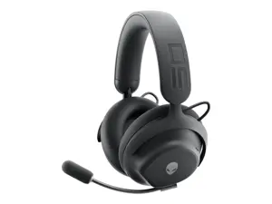 Dell Gaming Headset | Alienware Pro | Bluetooth | Over-Ear | Microphone | Dark Side of the Moon | N…