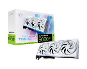 Graphics Card MSI NVIDIA GeForce RTX 5060 Ti 16 GB GDDR7 128 bit PCIE 5.0 16x Triple slot Fansink 1…