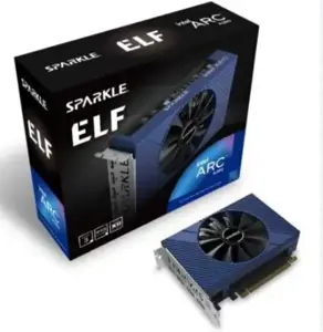 Graphics Card SPARKLE Intel Arc A380 6 GB GDDR6 96 bit PCIE 4.0 8x GPU 2000 MHz Single Slot Fansink…