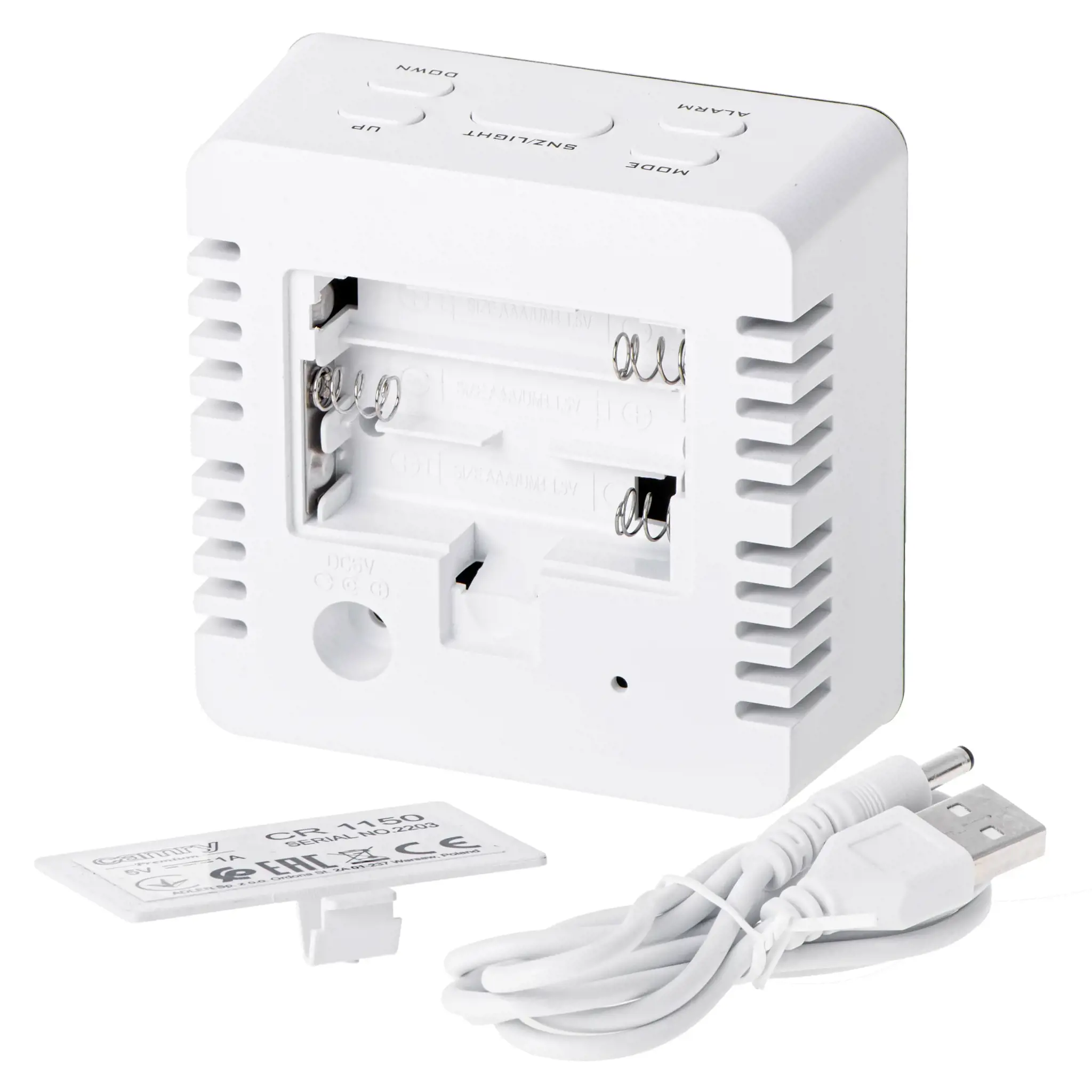 "Camry" žadintuvas CR 1150w White