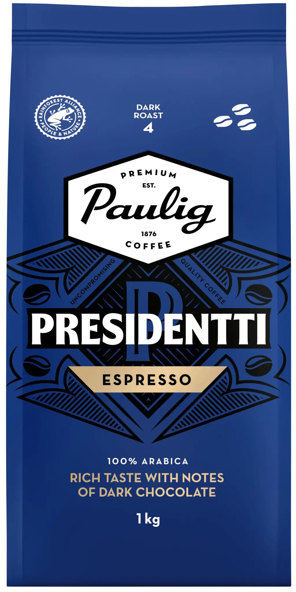Kavos pupelės PAULIG PRESIDENTTI Espresso, 1 kg