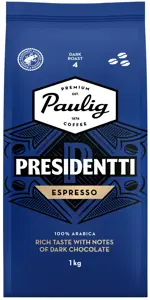 Kavos pupelės PAULIG PRESIDENTTI Espresso, 1 kg