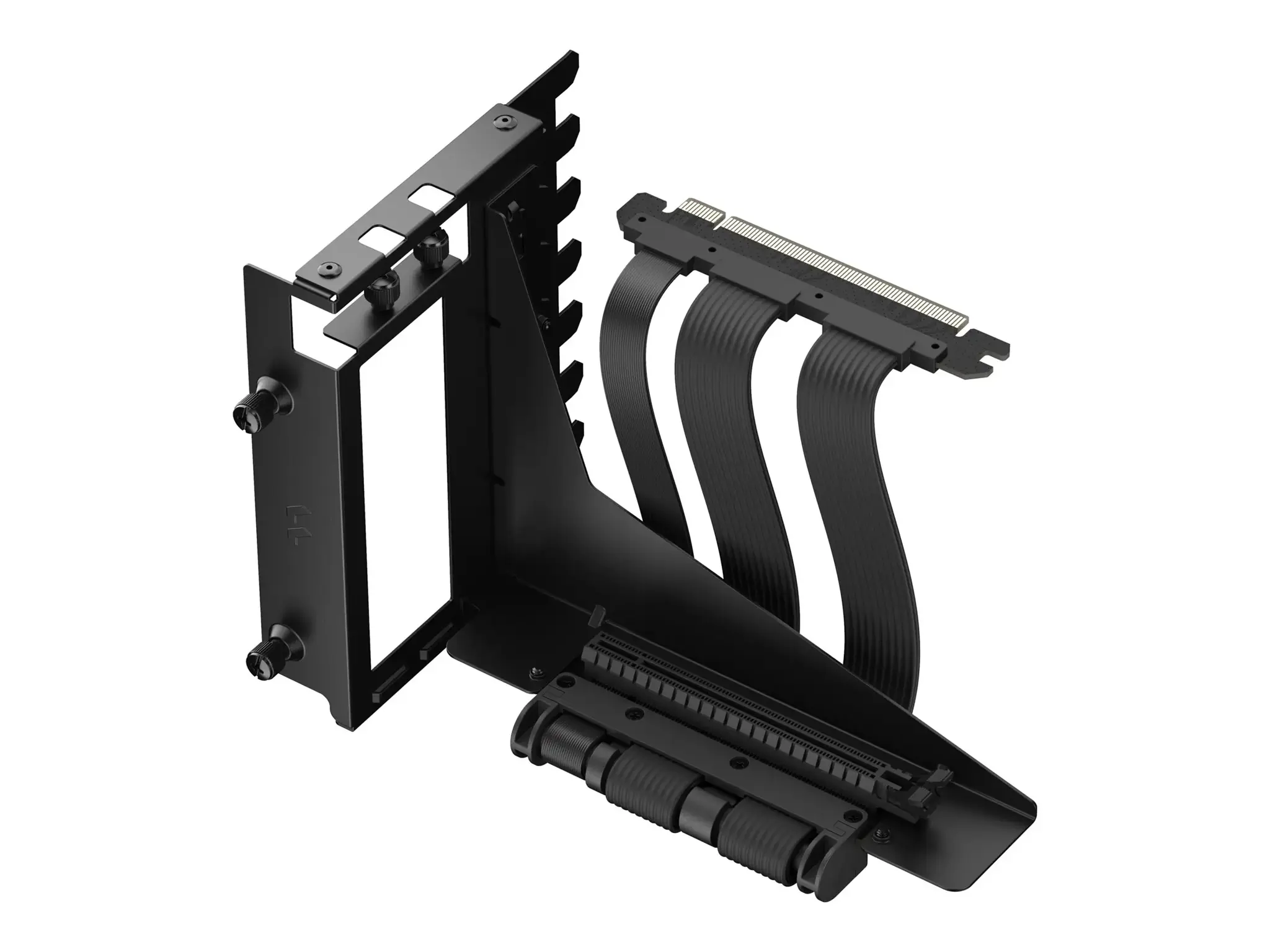 FRACTAL DESIGN "Flex 2 Riser" kortelė PCIe 4.0, juoda