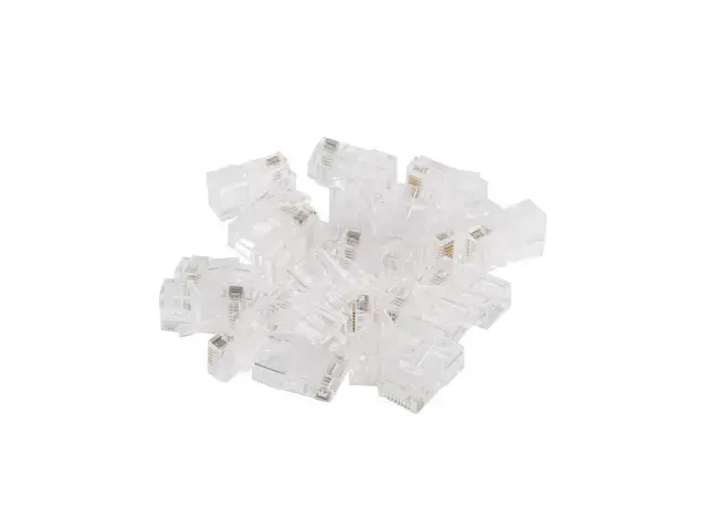 LANBERG PLU-6000EZ Lanberg Plug RJ-45 UTP CAT6, 8P8C (100PCS) Pass Trough
