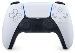 "Sony DualSense" belaidis valdiklis, žaidimų bloknotas, "PlayStation 5", grįžties mygtukas, atminties išvalymo mygtukas, meniu mygtukas, parinkčių mygtukas, pradžios mygtukas, turbo mygtukas, analoginis / skaitmeninis, raudonas / žalias / mėlynas, belaidis