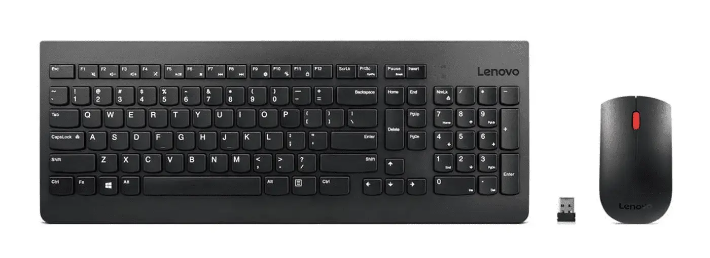 Lenovo GX30N81776, Full-size (100%), Black, Mouse included