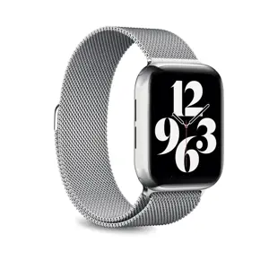 "Puro Milanese" magnetinis dirželis - nerūdijančio plieno dirželis, skirtas "Apple Watch" 42/44/45 …