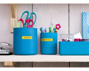 DYMO LetraTag LT-100H, ABC, Direct thermal, 180 x 180 DPI, 12 mm/sec, Black, Blue