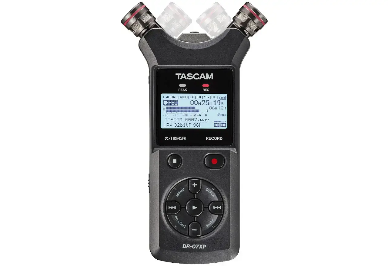 Tascam DR-07XP - portable digital recorder with USB interface
