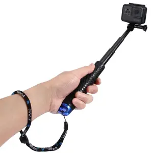 Puluz Selfie Stick for sports cameras PZ150 (black)