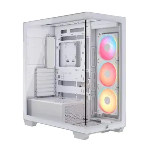 Corsair Midi Tower 3500X LXR LINK TG White