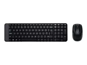 LOGITECH MK220 belaidžio ryšio klaviatūra + pelė(JAV)