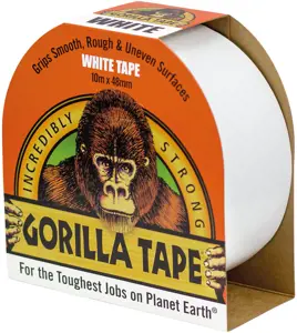 Gorilla tape "White" 10m