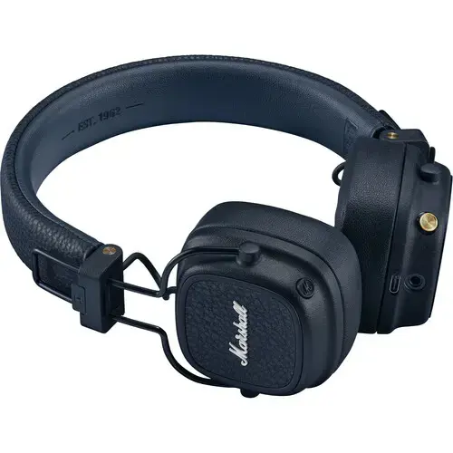 Marshall Major V Belaidės ausinės, Bluetooth, Midnight Blue