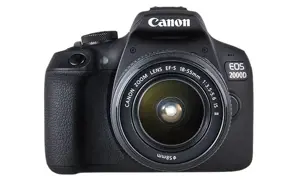 "Canon EOS 2000D BK 18-55 IS II EU26, 24,1 MP, 6000 x 4000 taškų, CMOS, "Full HD", juoda