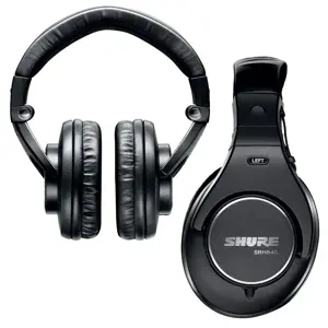 "Shure SRH840" laidinės ausinės juodos spalvos